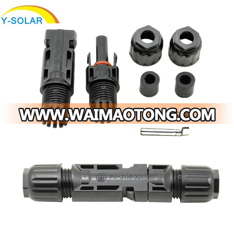 Y-SOLAR MC4X-B1 MC4 Solar Panel Connectors Male and Female UL TUV Approved Solar PV Connectors